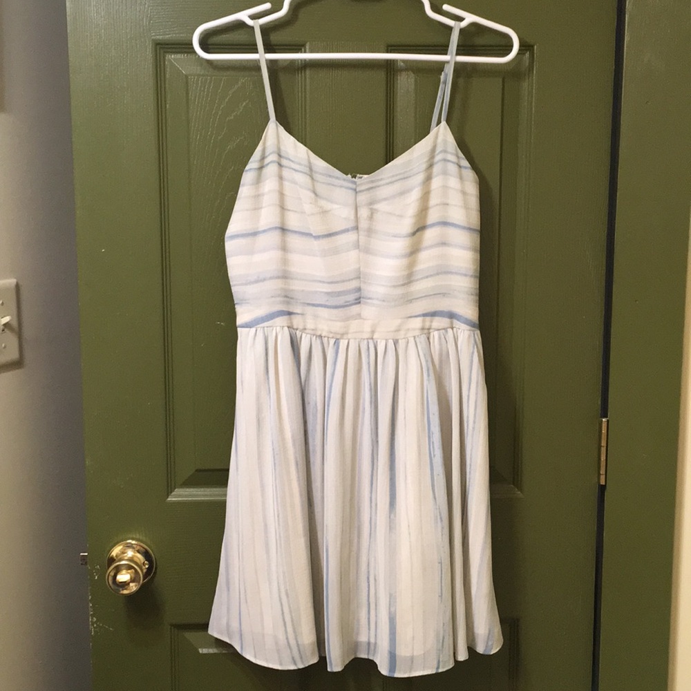 Rachel Roy Blue Spaghetti Strap Dress